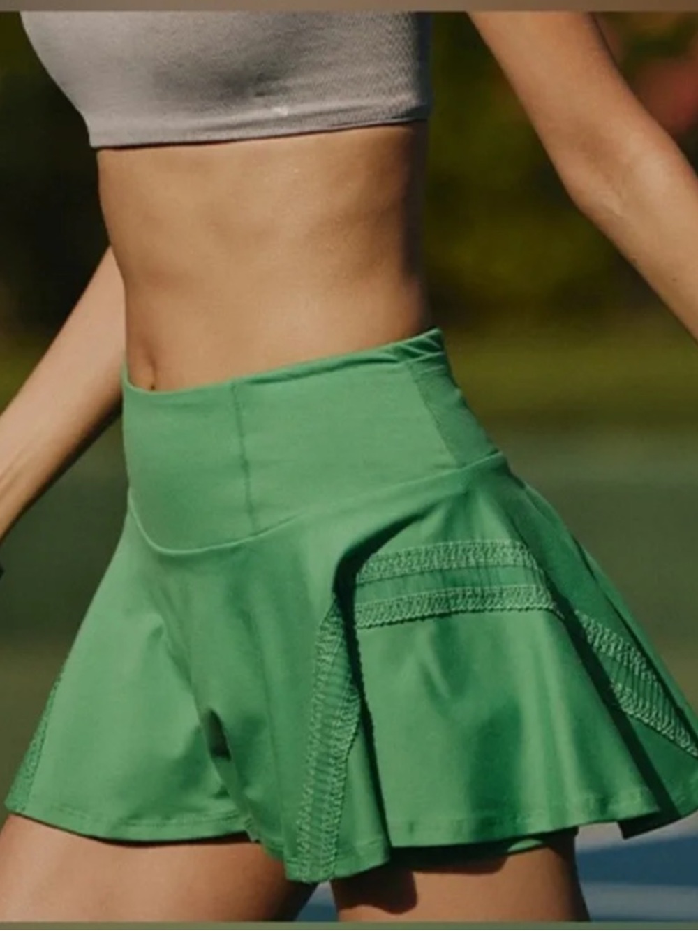 NWOT Free People Pleats and Thank You Tennis Skirt